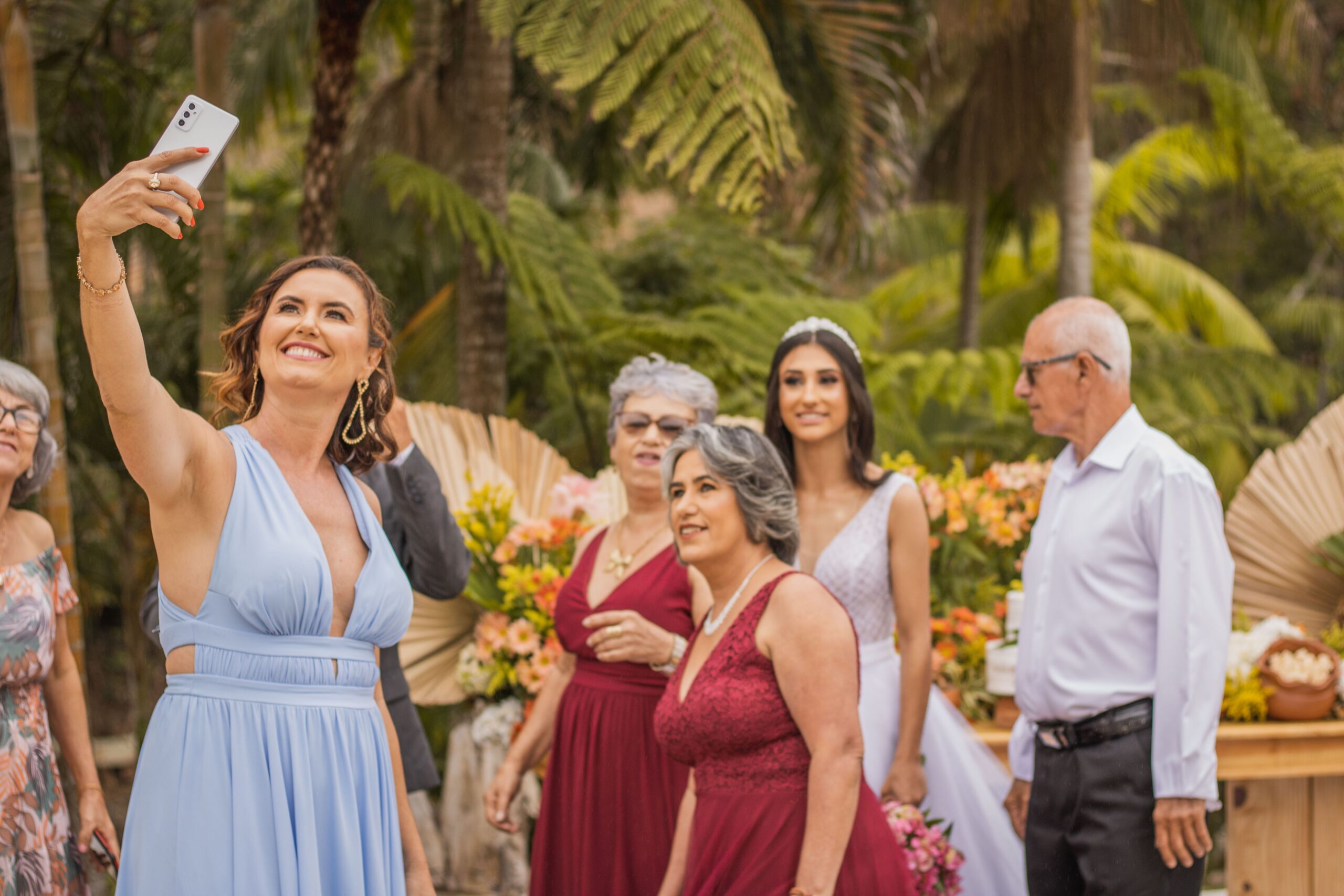 Hochzeit — Gruppenbild